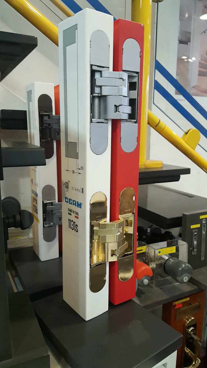 CEAM 1131S 3D Adjustable Concealed Door Hinge — Matt Chrome | 三維可調式隱藏鉸鏈 — 啞鉻