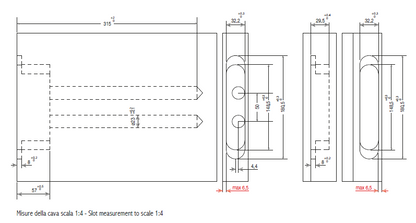 CEAM 1431SC Self-Closing 3D Adjustable Concealed Door Hinge | 自動閉門三維可調式隱藏鉸鏈